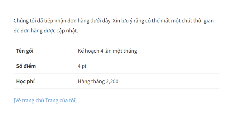Nhận điểm